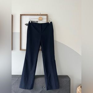 Straight office pants dark blue size 4